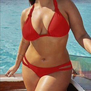 Ashley Graham Swimsuits for all Double cross siren bikini